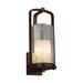 Justice Design Group Alabaster Rocks! 16 Inch Wall Sconce - ALR-7584W-10-MBLK