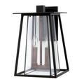 Hinkley Lighting Walker 15 Inch Tall 2 Light Outdoor Wall Light - 2104BK-LL