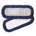 Clean Up 867-MFVM18 18" Dust Mop w/ Looped Ends, Gray/Navy, Blue