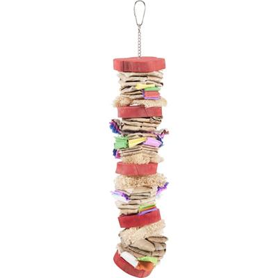 A&E Cage Color Splash Hanging Bird Toy, Large