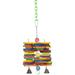 Wood Pile Hanging Bird Toy, Large, Natural Wood