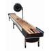 Playcraft Telluride Shuffleboard Table Solid Wood/Manufactured Wood in Brown | 33 H x 31.5 W in | Wayfair Telluride Espresso 12