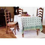 World Menagerie Opperman Floral 100% Cotton Tablecloth in Green | 90 D in | Wayfair DD17725A7ABB4FD2AAD6B8CD31EF4D8D