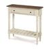 August Grove® Shunk 28" Console Table Wood in Gray | 28 H x 28 W x 10 D in | Wayfair 8C4DED0A8E3E457196B391BE2972B7D2