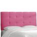 Winston Porter Callis Panel Headboard Upholstered/Microfiber/Microsuede | 51 H x 41 W x 4 D in | Wayfair BC6E9FBA96634C16A1F876900A9127F7