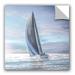 Breakwater Bay Sailing Air Force Blue Removable Wall Decal Vinyl in White | 36 H x 36 W in | Wayfair 5191ED7BE9094665AF968DFBE33BC2FC