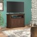 Foundry Select Rafeef Solid Wood Corner TV Stand for TVs up to 43" Wood in Green | 27 H in | Wayfair 1A5086640ED54F54846A7A8C0EFB74F6