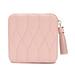 Darby Home Co Zip Travel Case Leather/Fabric in Pink | 2.5 H x 4.5 W x 4.5 D in | Wayfair 7A9E37EB31C240B89201C4E7EF8062AB