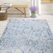 White 36 x 0.25 in Indoor Area Rug - Ophelia & Co. Oakton Paisley Hand-Tufted Wool Blue/Ivory Area Rug Wool | 36 W x 0.25 D in | Wayfair
