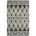 Black 0.1181 in Indoor Area Rug - Union Rustic Vedika Hand-Tufted Wool Ivory/Charcoal Area Rug Wool | 0.1181 D in | Wayfair