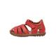 Naturino SEE-Halb geschlossene Sandalen aus Leder, rot 32