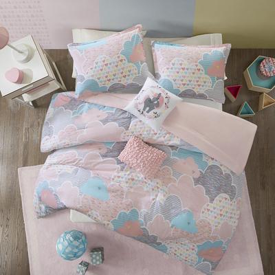 Cloud Full/Queen Cotton Printed Comforter Set - Urban Habitat Kids UHK10-0014