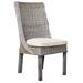 Panama Jack Sunroom Exuma Dining Chair Upholstered/Wicker/Rattan in Brown | 41 H x 21 W x 25 D in | Wayfair PJS-3001-KBU-SC