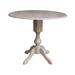 Canora Grey Pattie Pub Table Wood in Gray/Brown | 36.3 H in | Wayfair F6F21222C1144BC8A3FA72504F09CED8