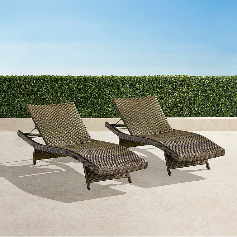 Set of 2 Chaise, Balencia Bronze Chaise Lounges - Outdoor Funiture - Frontgate