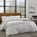 Eddie Bauer Cooper Stripe Duvet Cover Set Cotton in Blue/White | Full/Queen Duvet Cover + 2 Shams | Wayfair USHSFN1108833