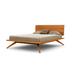 Copeland Furniture Astrid Solid Wood Platform Bed Wood in Brown | 39 H x 66 W x 87.5 D in | Wayfair 1-AST-22-03