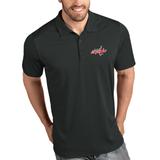 Men's Antigua Gray Washington Capitals Tribute Polo