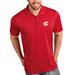 Men's Antigua Red Calgary Flames Tribute Polo