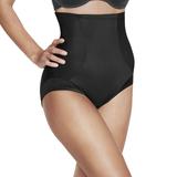 Dominique Adele Medium-Control High-Waist Shaper Brief (Size 4X) Black, Nylon,Lycra