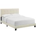 Amira Full Upholstered Fabric Bed MOD-6000-BEI