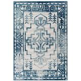 Reflect Nyssa Distressed Geometric Southwestern Aztec 8x10 Indoor and Outdoor Area Rug R-1181B-810