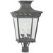 Visual Comfort Signature Collection Chapman & Myers Elsinore 27 Inch Tall 4 Light Outdoor Post Lamp - CHO 7055WZ-CG