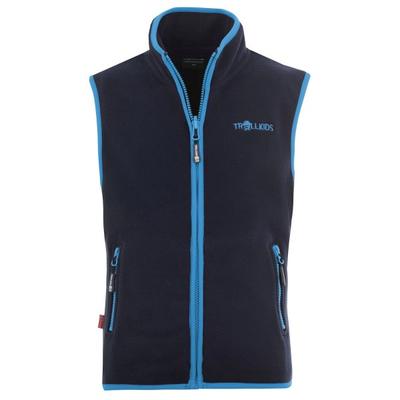 Trollkids - Kid's Arendal Vest - Fleeceweste Gr 104 blau