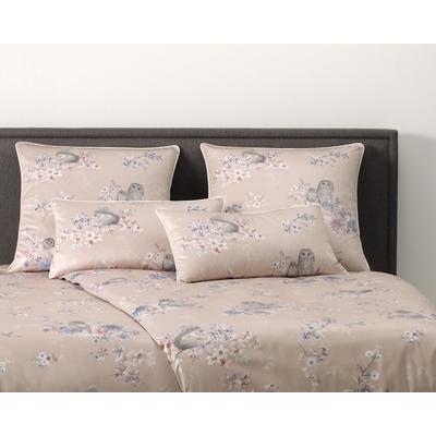 Elegante Satin Bettwäsche »Woodnight« 2195-1 Bettwäsche 200x200 cm / 80x80 cm Image