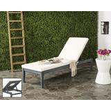 Montclair Sunlounger in Ash Grey/Beige - Safavieh PAT6731B