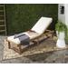 Inglewood Chaise Lounge Chair in Natural/Beige - Safavieh PAT6723A