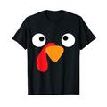 Fasching & Karneval: Lustiges Huhn Hahn Truthahn T-Shirt