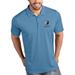 Men's Antigua Light Blue Memphis Grizzlies Tribute Polo