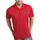 Men's Antigua Red Detroit Pistons Tribute Polo