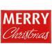 The Holiday Aisle® Merry Christmas Sign Metal | 12.25 H x 18.5 W x 0.75 D in | Wayfair 562A9F74DE0C4AA5BF148DBBFFAFD8DC