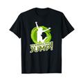 Trampolinspringer mit Sporttrampolin I Minitrampolin T-Shirt