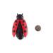Seek & Swat Electronic Lady Bug Cat Toy, One Size Fits All, Red