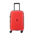 DELSEY PARIS - BELMONT PLUS -Extendable Rigid Cabin Suitcase - 55x35x27cm - 39 liters - S - Goldange tangerine