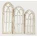 Gracie Oaks 3 Piece Architectural Windows Wall Decor Set, Wood in Brown/White | Wayfair 5D6B0755BEE0433CA5974CDBC268A14C