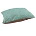 Tucker Murphy Pet™ Byrge Designer Rectangle Pillow Fleece, Polyester in Green | 19.5 H x 29.5 W x 9.5 D in | Wayfair