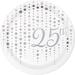 The Party Aisle™ 25th Paper Disposable Appetizer Plate in Gray/White | Wayfair 8B724E3952A14F1AB5C8F8ABAFFB05C9