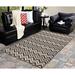 Brown/White 53 x 0.32 in Area Rug - World Menagerie Jurgensen Brown/Beige Indoor/Outdoor Area Rug Polypropylene | 53 W x 0.32 D in | Wayfair