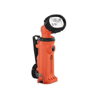 Streamlight Knucklehead Multi-Purpose Worklight 200 Lumen Division 2 200 Lumen White Led Clip 22061 - 230V Ac Charge Cord 12V Dc Orange 90658