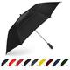 EEZ-Y Golf Umbrella Large 58 Inch Double Canopy Strong Windproof Heavy Duty & Oversized but Foldable Into Compact Size of 23 Inches For Travel Break Resistant Rain Umbrellas, UV Protection Black