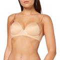 Triumph Women's Body Make-up Soft Touch Wp Ex Full Cup Full Coverage Bra, Beige, 40D (Manufacturer Size: 90D)