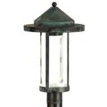 Meyda Lighting 20 Inch Tall 1 Light Outdoor Post Lamp - 167255