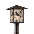 Meyda Lighting 15 Inch Tall 1 Light Outdoor Post Lamp - 41733