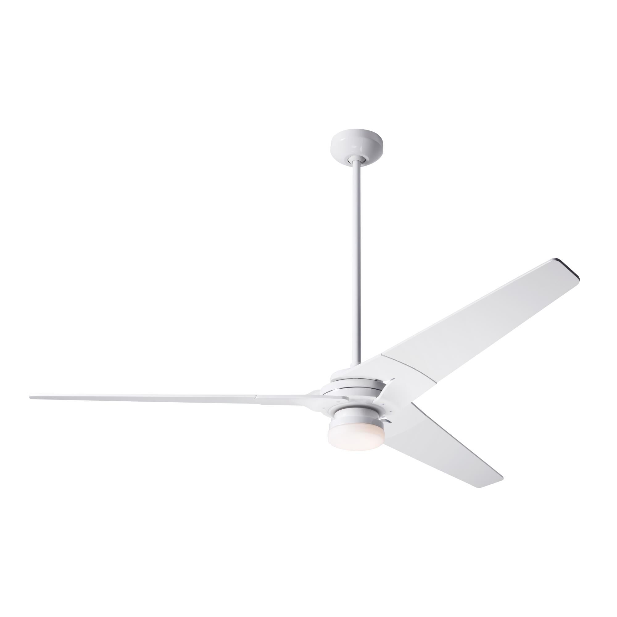 Modern Fan Company Torsion 62 Inch Ceiling Fan with Light Kit - TOR-GW-62-BK-271-005