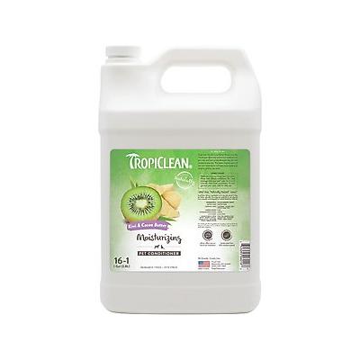 TropiClean Kiwi & Cocoa Butter Dog & Cat Conditioner, 1-gal bottle