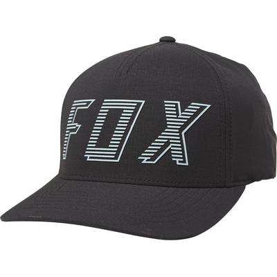 FOX Barred Flexfit Cap, noir, taille L XL